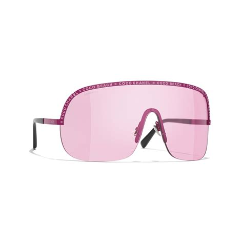 chanel pink shield sunglasses|chanel polarized sunglasses for women.